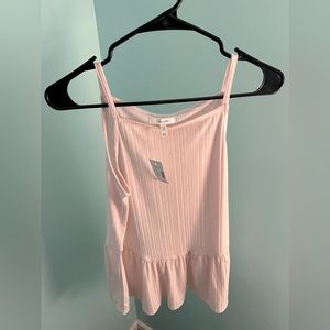 Maurice’s light pink/peach tank top
